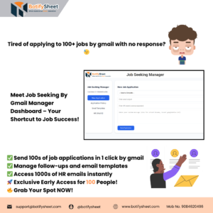 📌 Job Seeking Manager Dashboard – Automate Your Job Search!